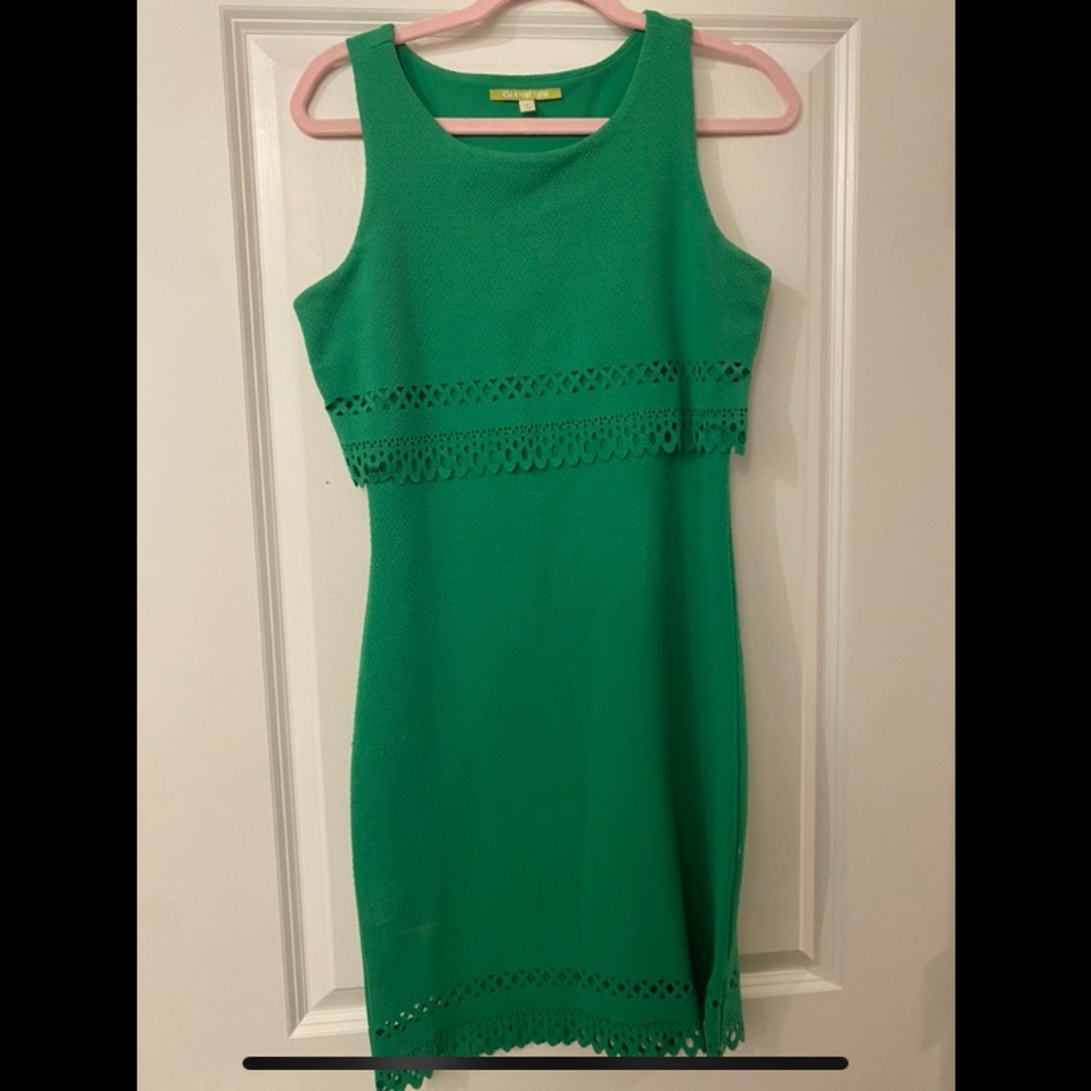 Gianni Bini Kelly Green Summer Work Dress